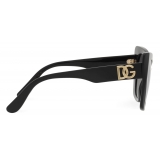 Dolce & Gabbana - Occhiale da Sole DG Crossed - Nero - Dolce & Gabbana Eyewear