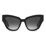 Dolce & Gabbana - Occhiale da Sole DG Crossed - Nero - Dolce & Gabbana Eyewear