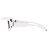 Dolce & Gabbana - DG Crossed Sunglasses - White - Dolce & Gabbana Eyewear