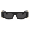 Dolce & Gabbana - Occhiale da Sole DG Crossed - Nero - Dolce & Gabbana Eyewear