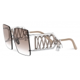 Dolce & Gabbana - Foundation Sunglasses - Silver - Dolce & Gabbana Eyewear