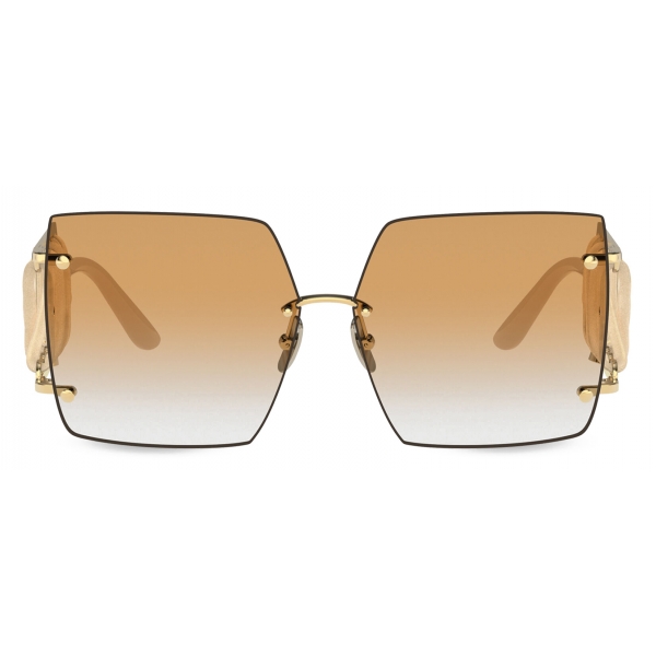 Dolce & Gabbana - Foundation Sunglasses - Gold - Dolce & Gabbana Eyewear