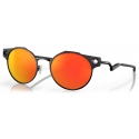 Oakley - Deadbolt - Prizm Ruby Polarized - Satin Black - Sunglasses - Oakley Eyewear