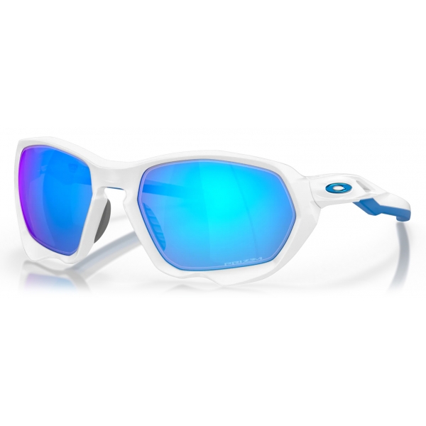 Oakley - Plazma - Prizm Sapphire - Matte White - Occhiali da Sole - Oakley Eyewear