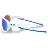 Oakley - Plazma - Prizm Sapphire - Matte White - Occhiali da Sole - Oakley Eyewear