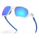 Oakley - Plazma - Prizm Sapphire - Matte White - Sunglasses - Oakley Eyewear