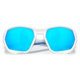 Oakley - Plazma - Prizm Sapphire - Matte White - Occhiali da Sole - Oakley Eyewear