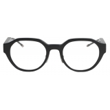 Thom Browne - Black Wide Fit Round Glasses - Thom Browne Eyewear
