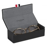 Thom Browne - White Gold Pantos Glasses - Thom Browne Eyewear
