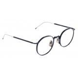 Thom Browne - Occhiali da Vista Pantos in Navy - Thom Browne Eyewear