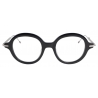 Thom Browne - Navy And Silver Round Glasses - Thom Browne Eyewear