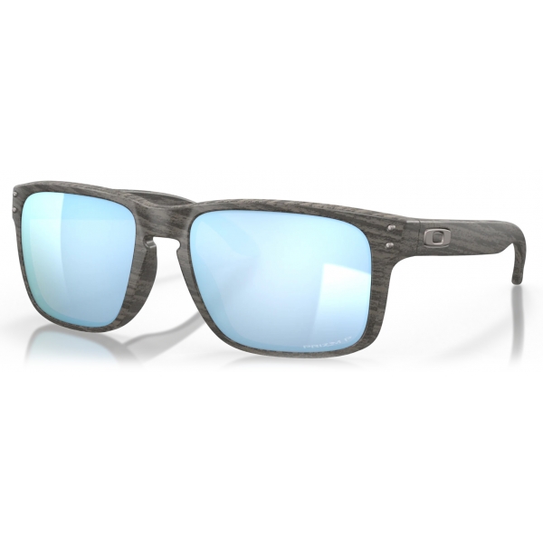 Oakley - Holbrook™ Woodgrain Collection - Prizm Deep Water Polarized - Woodgrain - Sunglasses - Oakley Eyewear