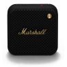 Marshall - Willen - Nero e Ottone - Bluetooth Speaker Portatile - Altoparlante Iconico di Alta Qualità Premium Classico