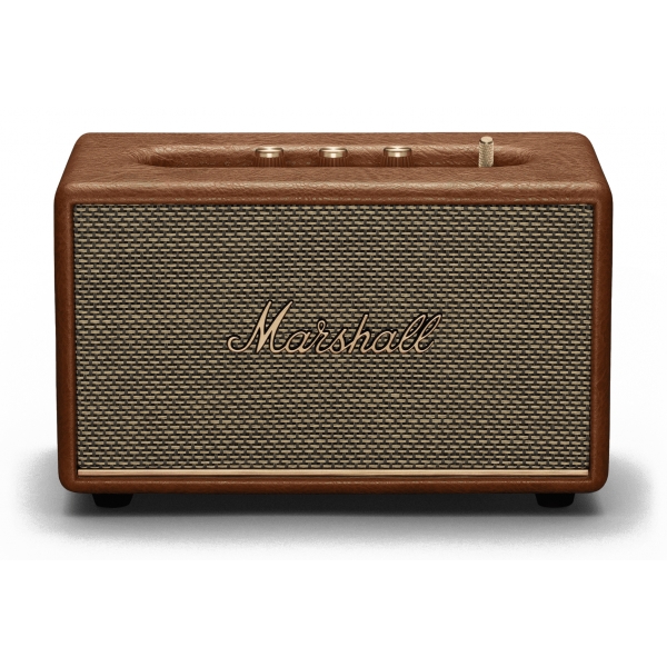 Marshall - Acton III - Marrone - Bluetooth Speaker Portatile - Altoparlante Iconico di Alta Qualità Premium Classico