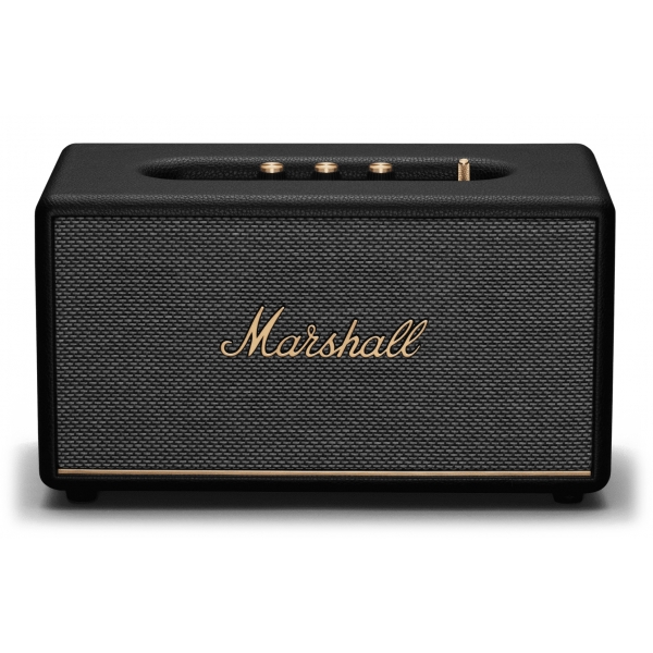 Marshall - Stanmore III - Black and Brass - Bluetooth Speaker - Iconic Classic Premium High Quality Speaker
