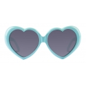 Moschino - Occhiali da Sole Hearts - Azzurro - Moschino Eyewear
