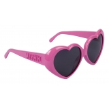 Moschino - Hearts Sunglasses - Fuchsia - Moschino Eyewear