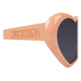 Moschino - Occhiali da Sole Hearts - Arancione - Moschino Eyewear