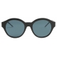 Thom Browne - Black and Grey Wide Fit Round Sunglasses - Thom Browne Eyewear
