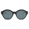 Thom Browne - Occhiali da Sole Rotondi Neri e Grigio - Thom Browne Eyewear