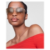 Stella McCartney - Aviator Sunglasses - Shiny Light Gold - Sunglasses - Stella McCartney Eyewear