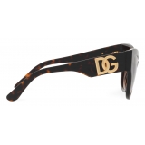 Dolce & Gabbana - DG Crossed Sunglasses - Havana - Dolce & Gabbana Eyewear