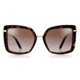 Tiffany & Co. - Square Sunglasses - Tortoise Gradient Brown - Atlas Collection - Tiffany & Co. Eyewear