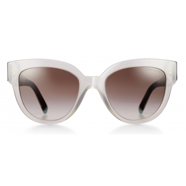 Tiffany & Co. - Cat Eye Sunglasses - Opal Ice Gradient Brown - Atlas Collection - Tiffany & Co. Eyewear