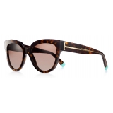 Tiffany & Co. - Cat Eye Sunglasses - Tortoise Gradient Brown - Atlas Collection - Tiffany & Co. Eyewear
