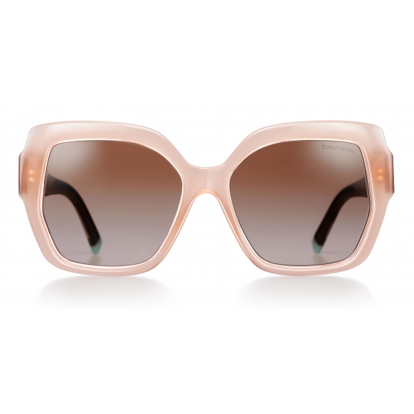 Tiffany & Co. - Square Sunglasses - Opal Beige Gradient Brown - Atlas Collection - Tiffany & Co. Eyewear