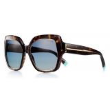 Tiffany & Co. - Square Sunglasses - Tortoise Gradient Tiffany Blue® - Atlas Collection - Tiffany & Co. Eyewear