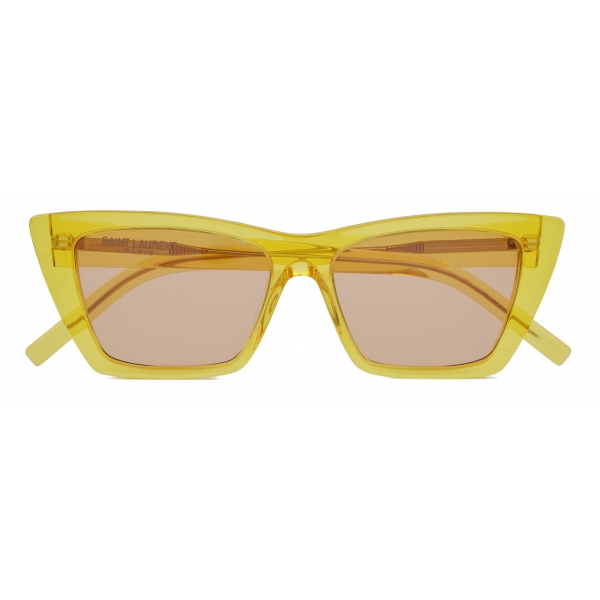 Yves Saint Laurent - SL 276 Mica Sunglasses - Yellow Light Brown - Sunglasses - Saint Laurent Eyewear
