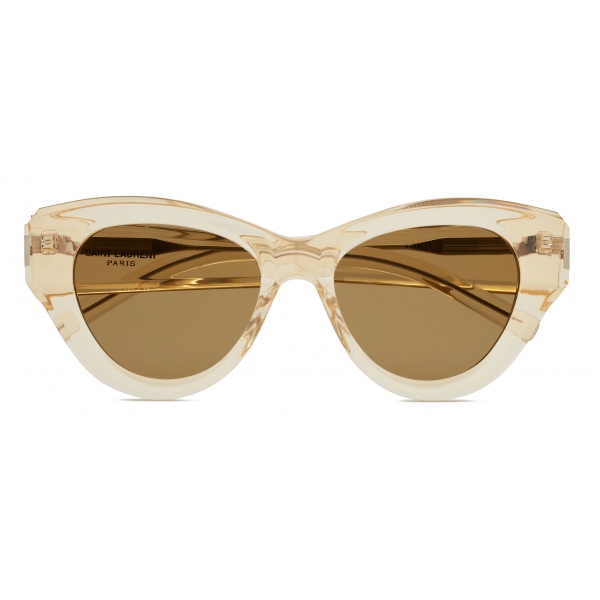 Yves Saint Laurent - SL 506 Sunglasses - Light Yellow Khaki ...