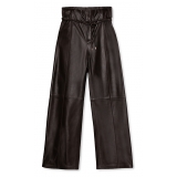 La Rando - Bernal Pants - Soft Lambskin - Black - Artisan Dress - Luxury High Quality Leather