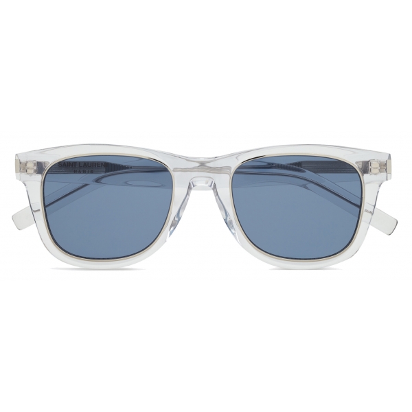 Yves Saint Laurent - SL 51 Rim Sunglasses - Crystal Silver Blue - Sunglasses - Saint Laurent Eyewear