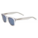 Yves Saint Laurent - SL 51 Rim Sunglasses - Crystal Silver Blue - Sunglasses - Saint Laurent Eyewear