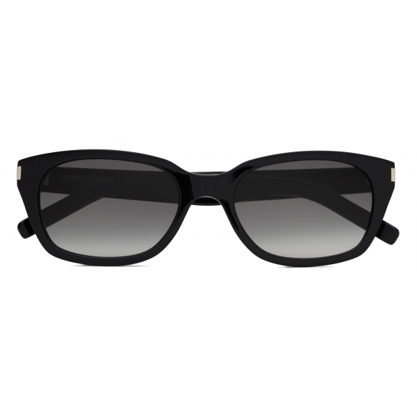 Saint Laurent Monogram Sunglasses 54mm Black Frame and Grey Gradient Lenses  - SL M115 002