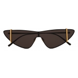 Yves Saint Laurent - SL 536 Sunglasses - Matte Black Light Gold - Sunglasses - Saint Laurent Eyewear