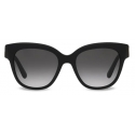 Dolce & Gabbana - Occhiale da Sole DG Crossed - Nero - Dolce & Gabbana Eyewear