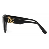 Dolce & Gabbana - Occhiale da Sole DG Crossed - Nero - Dolce & Gabbana Eyewear