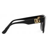 Dolce & Gabbana - Occhiale da Sole DG Crossed - Nero - Dolce & Gabbana Eyewear