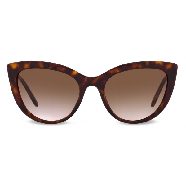 Dolce & Gabbana - Sicilian Taste Sunglasses - Havana - Dolce & Gabbana Eyewear
