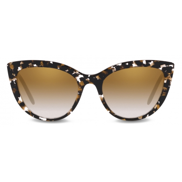 Dolce & Gabbana - Sicilian Taste Sunglasses - Gold Black - Dolce & Gabbana Eyewear