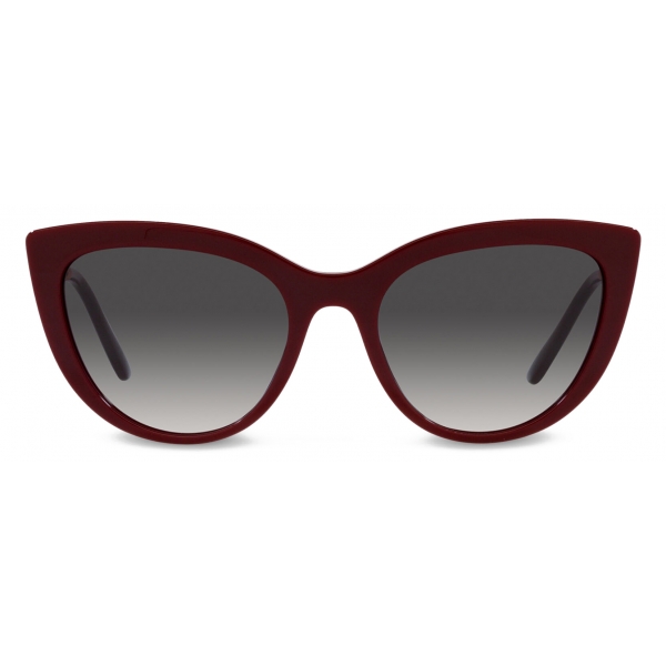 Dolce & Gabbana - Sicilian Taste Sunglasses - Burgundy - Dolce & Gabbana Eyewear