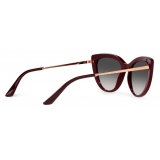 Dolce & Gabbana - Occhiale da Sole Sicilian Taste - Bordeaux - Dolce & Gabbana Eyewear