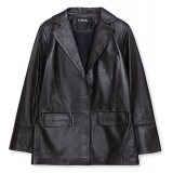 La Rando - Ezpeleta Blazer - Soft Lambskin - Black - Artisan Jacket - Luxury High Quality Leather