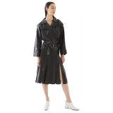 La Rando - Lobos Skirt - Soft Lambskin - Black - Artisan Skirt - Luxury High Quality Leather