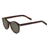 Yves Saint Laurent - SL 521 Rim Sunglasses - Medium Havana Green - Sunglasses - Saint Laurent Eyewear