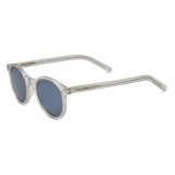 Yves Saint Laurent - SL 521 Rim Sunglasses - Crystal Silver Blue - Sunglasses - Saint Laurent Eyewear