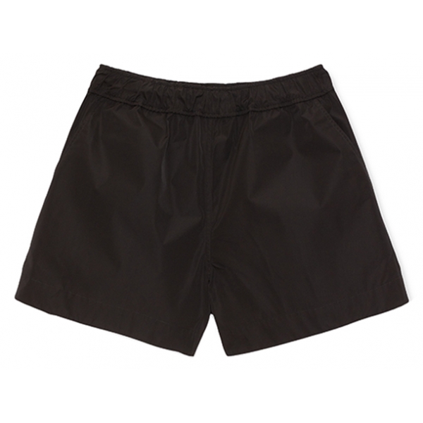 La Rando - Obera Shorts - Poliestere - Nero - Pantaloni Artigianali - Pelle di Alta Qualità Luxury